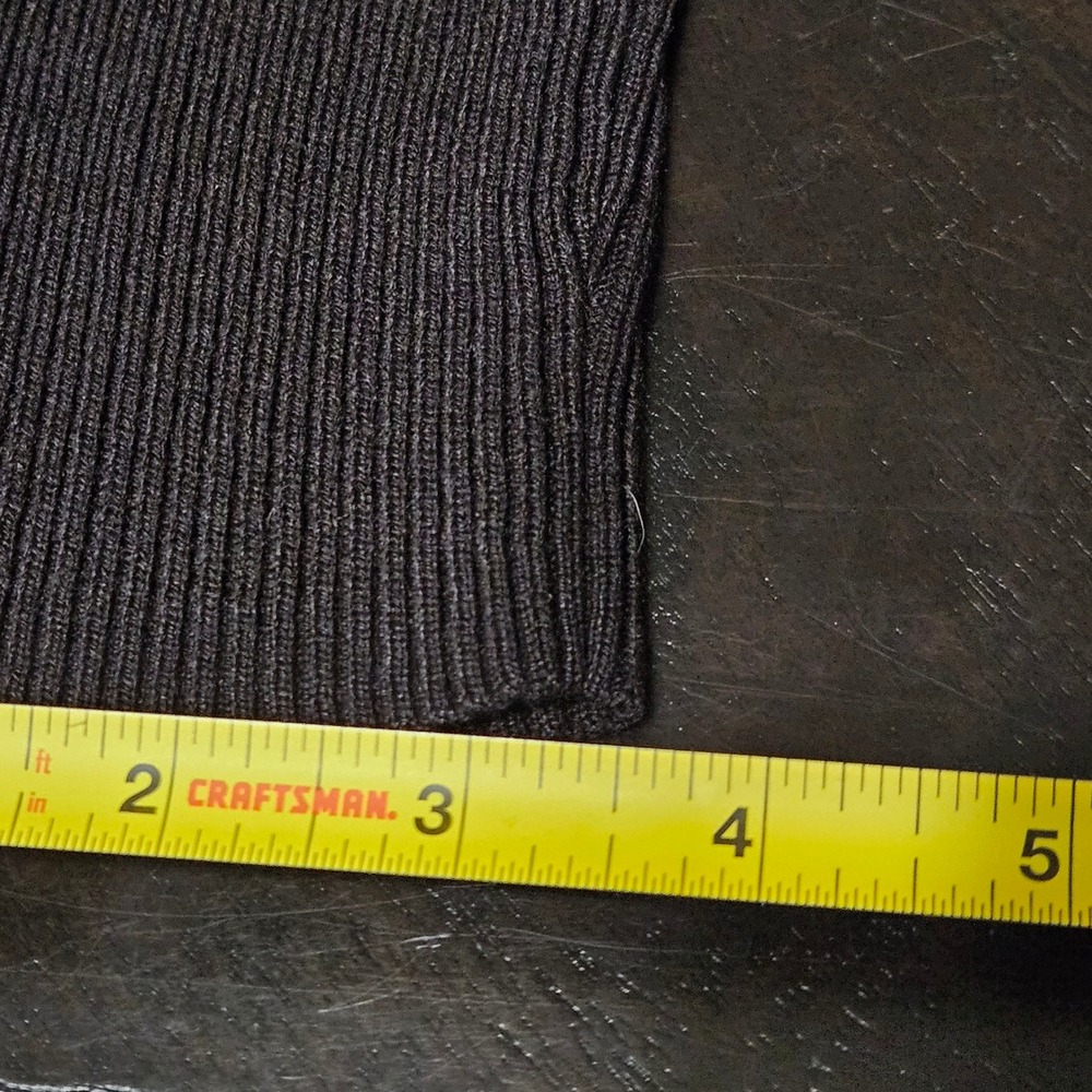 SO Vintage Y2K Striped Colorblock Cardigan Sweater L Earth Tones‎ Indie - Picture 9 of 10